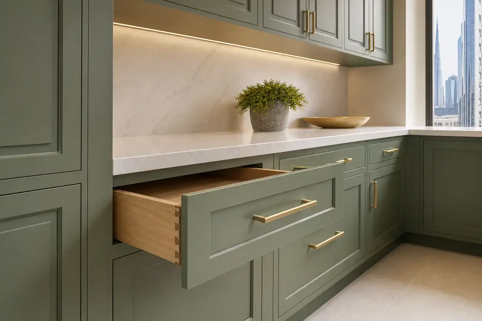 Kitchen Cabinets Dubai — Custom & Modular | Kazmi Homes