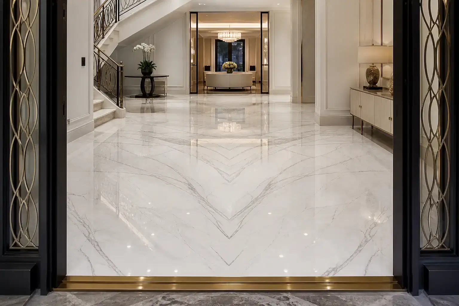 Marble Flooring Dubai — Supply & Installation | Kazmi Homes