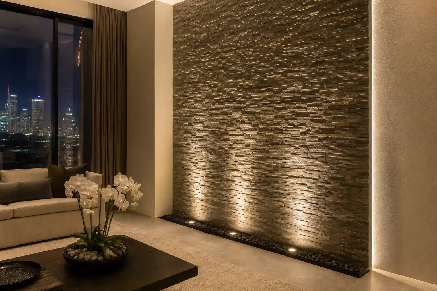 Wall Cladding Dubai — Wood, Stone, Metal, PVC | Kazmi Homes