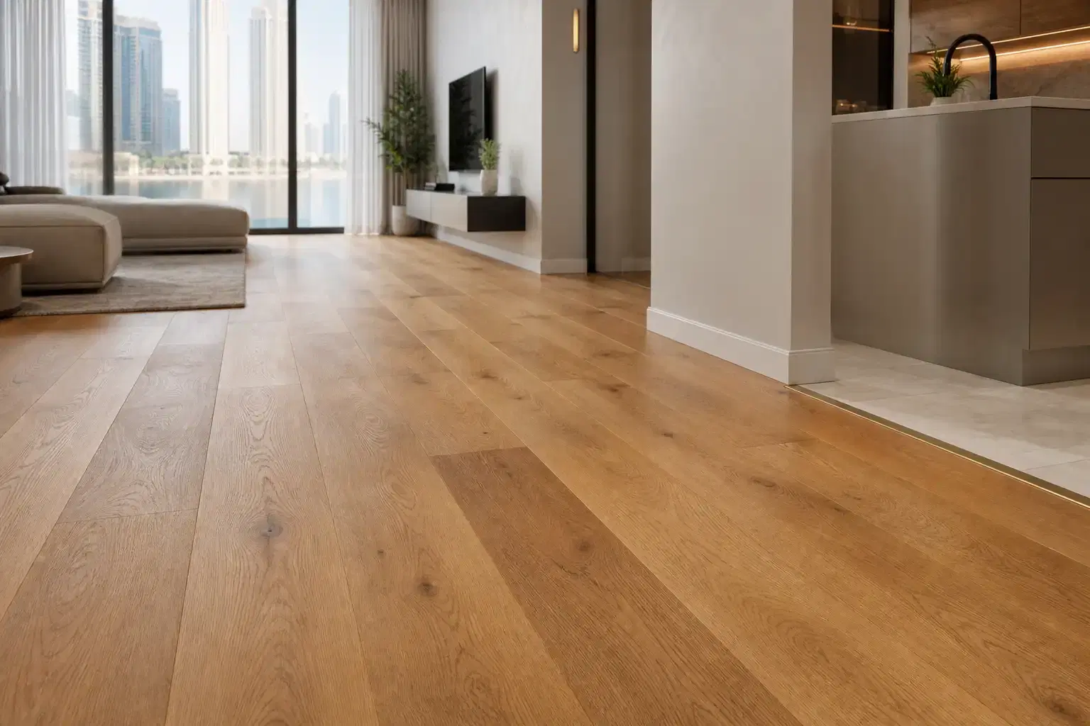 Wood Flooring Installation Dubai | Kazmi Homes